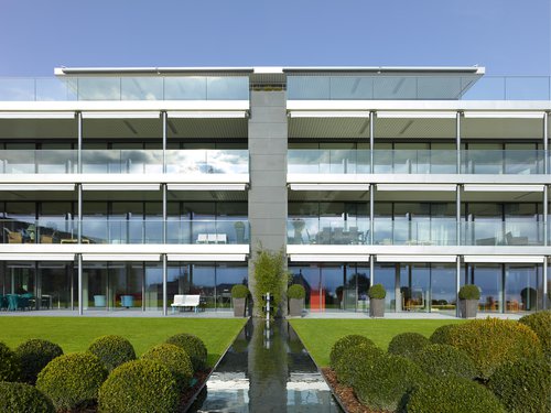 Architecture de CCHE pour les Résidences de la Vy-Creuse à Nyon Suisse