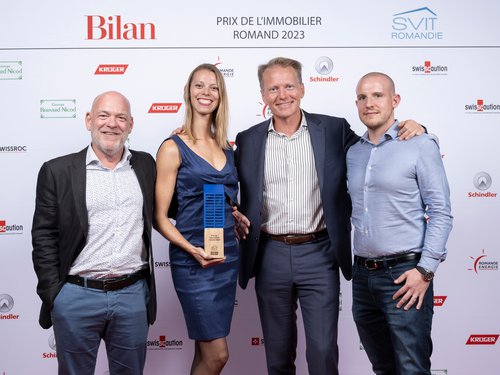 © Darrin Vanselow/ Bilan Actualité de CCHE pour le prix de l'immobilier romand 2023 Suisse