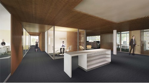 Projet d'Architecture d'intérieur de CCHE pour le projet NSP Schenk Suisse