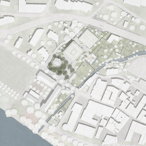 Concours d'architecture de CCHE pour le Collège de la Combe à Lutry Suisse