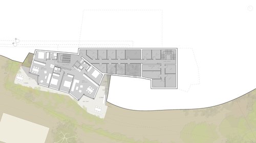 Architecture de CCHE de deux immeubles d''habitation 360° Suisse