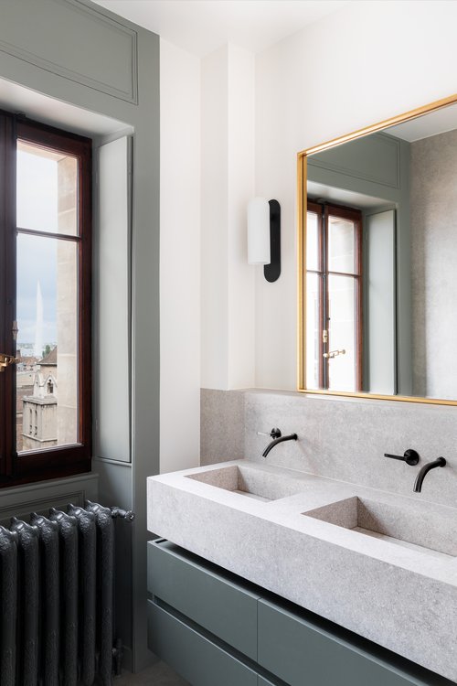 Rénovation de CCHE pour un appartement en vieille ville de Genève