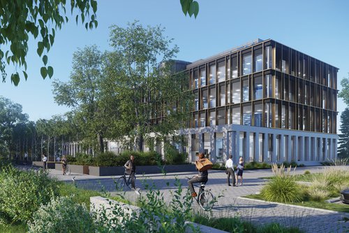 Architecture de CCHE bâtiment admininstratif LEM à Meyrin