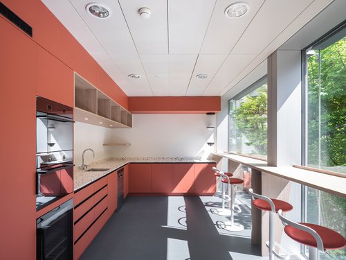 © Hiris Images Architecture d'intérieur de CCHE pour l'aménagement de bureaux à Lausanne