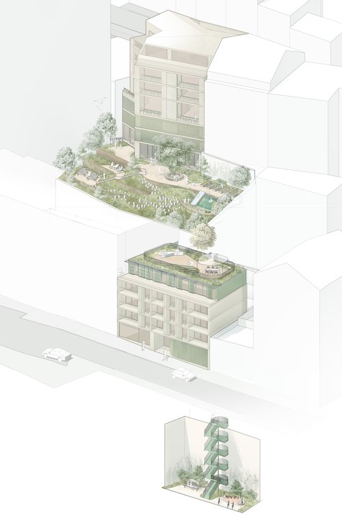 Architecture de CCHE pour Santa Engracia e Bela Vista à Lisbonne Portugal