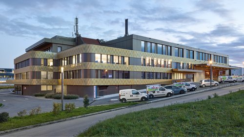 © Thomas Jantscher Architecture de CCHE du bâtiment multifonctionnel SEIC Suisse