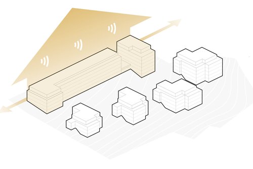 Architecture de CCHE pour le concours Beauregard Suisse