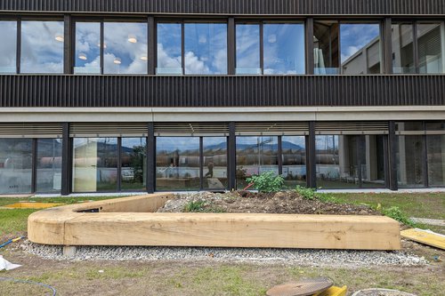 Réalisation de CCHE pour l'école de Pont-Rouge à Lancy Genève Suisse
