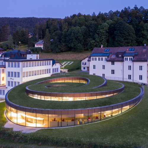 © Iwan Baan Réalisation de CCHE pour le Musée Atelier Audemars Piguet en Suisse