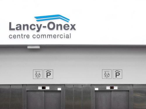 Signalétique de CCHE de pour Migros Genève