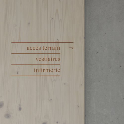 Signalétique de CCHE pour Campus des Vergers