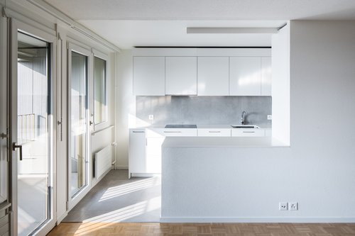 Transformation de CCHE pour le projet de rénovation et d'assainissement Sablons à Neuchâtel Suisse