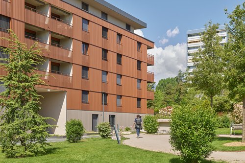 Architecture de CCHE pour le Quartier de la Suettaz à Nyon Suisse