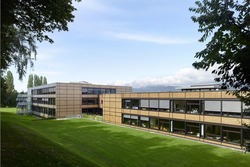 © Thomas Jantscher Transformation et architecture de CCHE pour le Gymnase d'Yverdon Suisse
