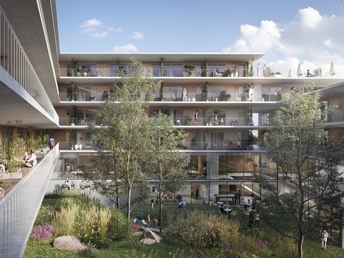 Concours de CCHE pour le Complexe de logement social et étudiant Carcavelos Portugal