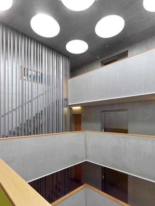 © Thomas Jantscher Architecture d'intérieur de CCHE pour le projet Maillefer I et II Suisse