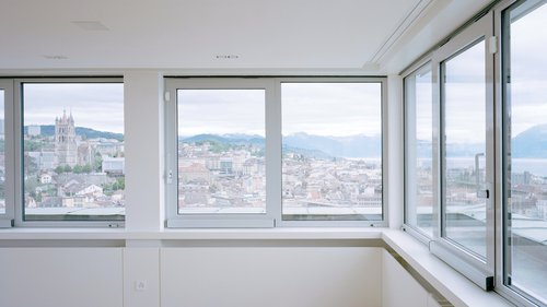 © Joël Tettamanti Rénovation de CCHE de la façade du Complexe Bel-Air Suisse