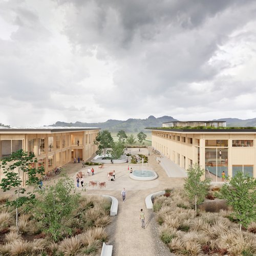 Architecture de CCHE pour Piscine en Singine Suisse