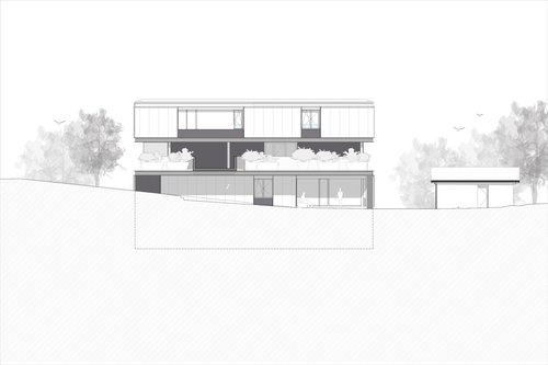 Architecture de CCHE pour la Begnaule à Begnins Suisse