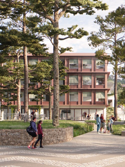 Concours d'architecture de CCHE pour le Collège de la Combe à Lutry Suisse