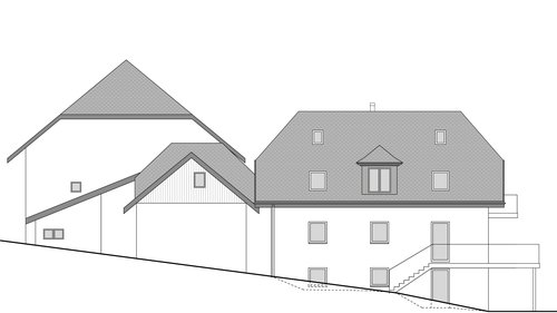 Transformation architecturale de CCHE pour le projet Chivrageon à Aubonne Suisse