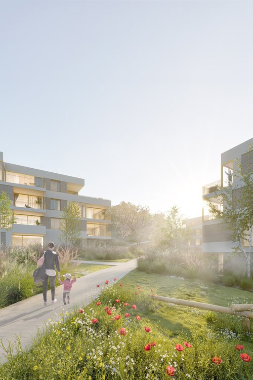 Urbanisme et Architecture de CCHE pour le concours Ley Outre Crissier Suisse