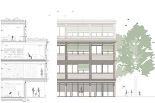 Concours d’architecture pour le collège de Béthusy à Lausanne