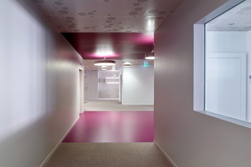 Architecture de CCHE du bâtiment administratif de la Loterie Suisse Romande Suisse