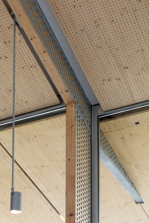 Architecture de CCHE du bâtiment public EPFL Artlab Suisse