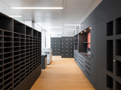 © Hiris Images Architecture d'intérieur de CCHE pour l'aménagement de bureaux à Lausanne